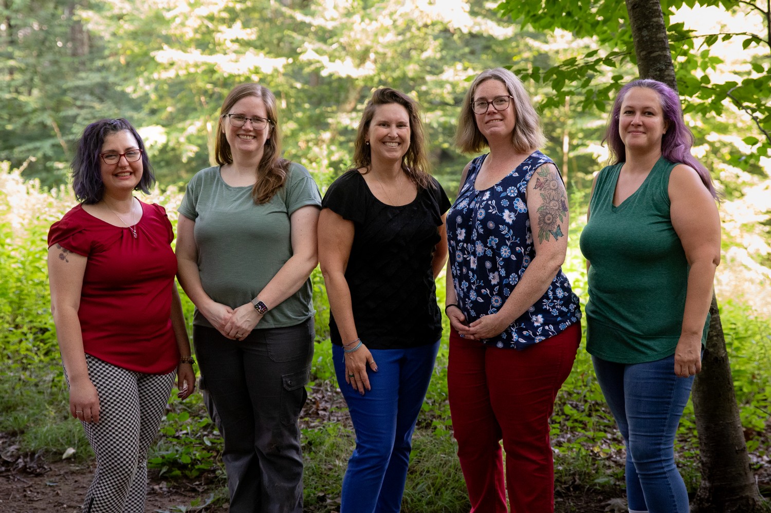 Dr. Marie Bates, Dr. Alexis Soutter, Dr. Courtney Snyder, Dr. Sara Dupre & Erika Collier - Team Pawsome Vet Care